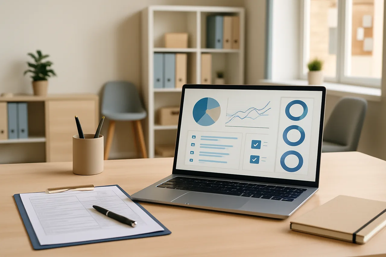 Les quatre familles d'indicateurs d'un tableau de bord d'organisme de formation